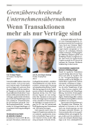 Grenzüberschreitende Unternehmensübernahmen: Wenn Transaktionen mehr als nur Verträge sind
