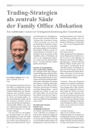 Trading-Strategien als zentrale Säule der Family Office Allokation